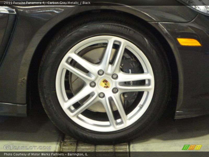 Carbon Grey Metallic / Black 2011 Porsche Panamera 4