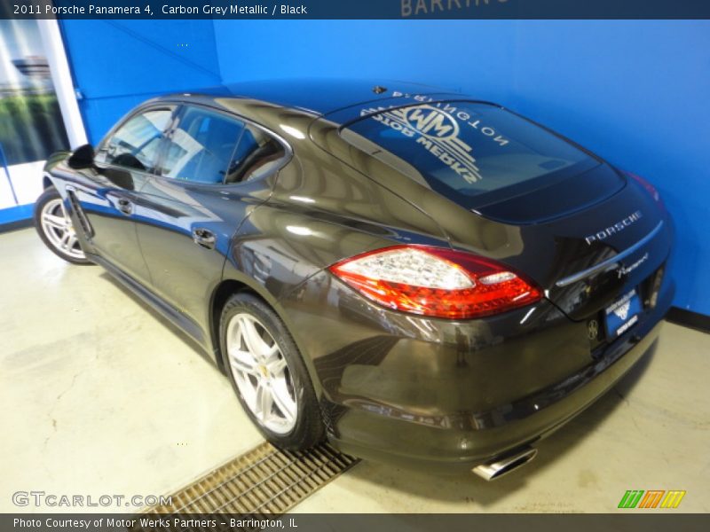 Carbon Grey Metallic / Black 2011 Porsche Panamera 4