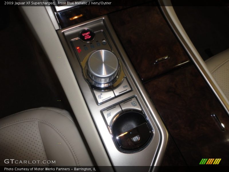 Frost Blue Metallic / Ivory/Oyster 2009 Jaguar XF Supercharged