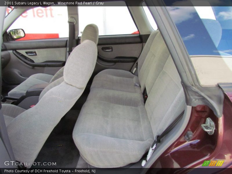 Rear Seat of 2001 Legacy L Wagon