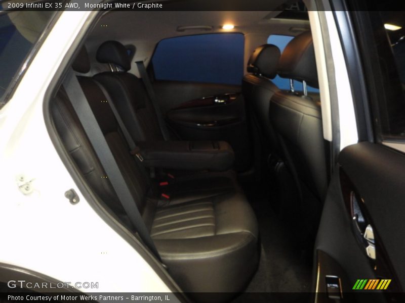 Moonlight White / Graphite 2009 Infiniti EX 35 AWD