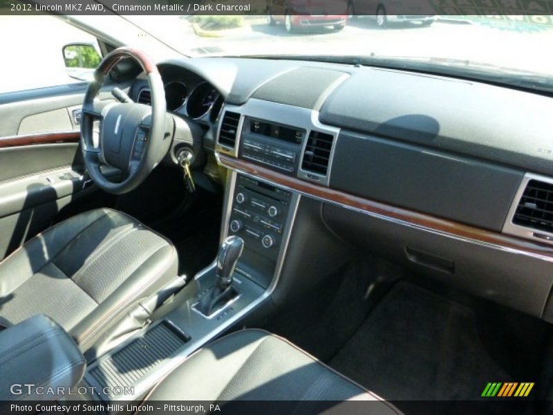 Cinnamon Metallic / Dark Charcoal 2012 Lincoln MKZ AWD