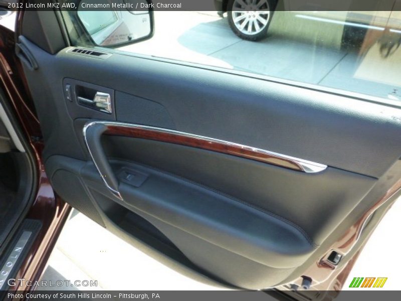 Cinnamon Metallic / Dark Charcoal 2012 Lincoln MKZ AWD