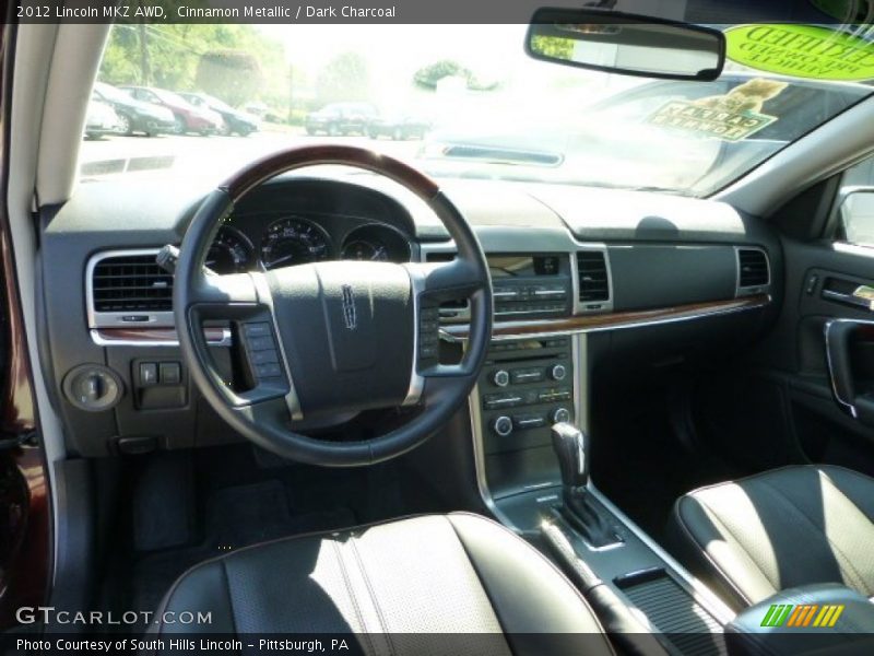Cinnamon Metallic / Dark Charcoal 2012 Lincoln MKZ AWD