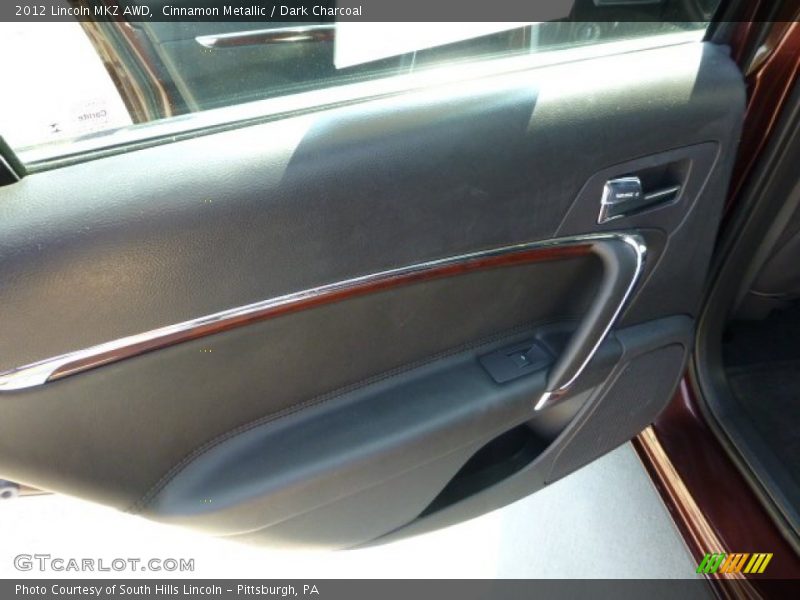 Cinnamon Metallic / Dark Charcoal 2012 Lincoln MKZ AWD