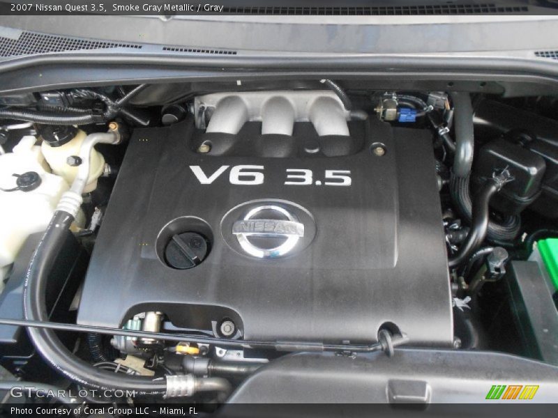 Smoke Gray Metallic / Gray 2007 Nissan Quest 3.5