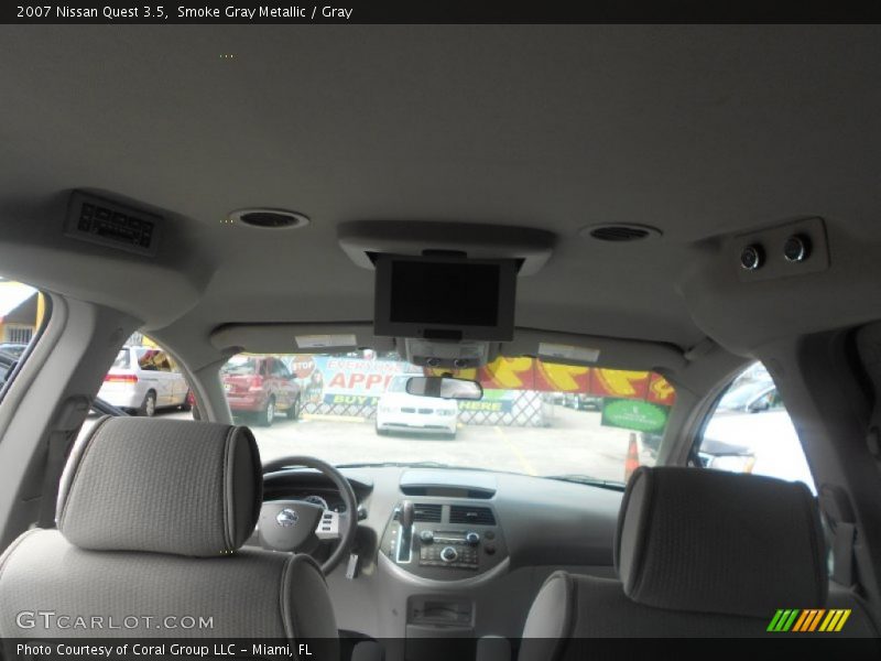 Smoke Gray Metallic / Gray 2007 Nissan Quest 3.5