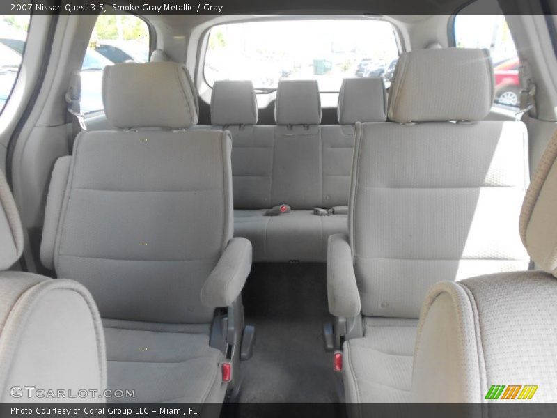Smoke Gray Metallic / Gray 2007 Nissan Quest 3.5