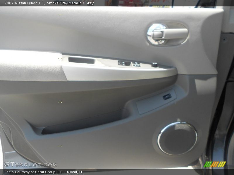 Smoke Gray Metallic / Gray 2007 Nissan Quest 3.5