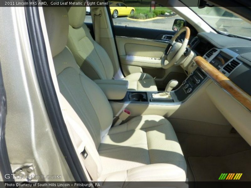 Gold Leaf Metallic / Light Camel 2011 Lincoln MKS AWD