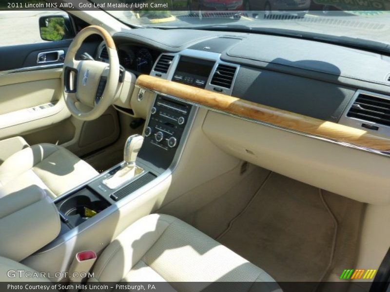 Gold Leaf Metallic / Light Camel 2011 Lincoln MKS AWD
