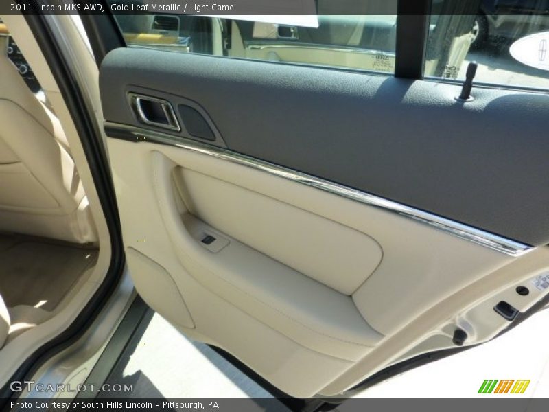Gold Leaf Metallic / Light Camel 2011 Lincoln MKS AWD