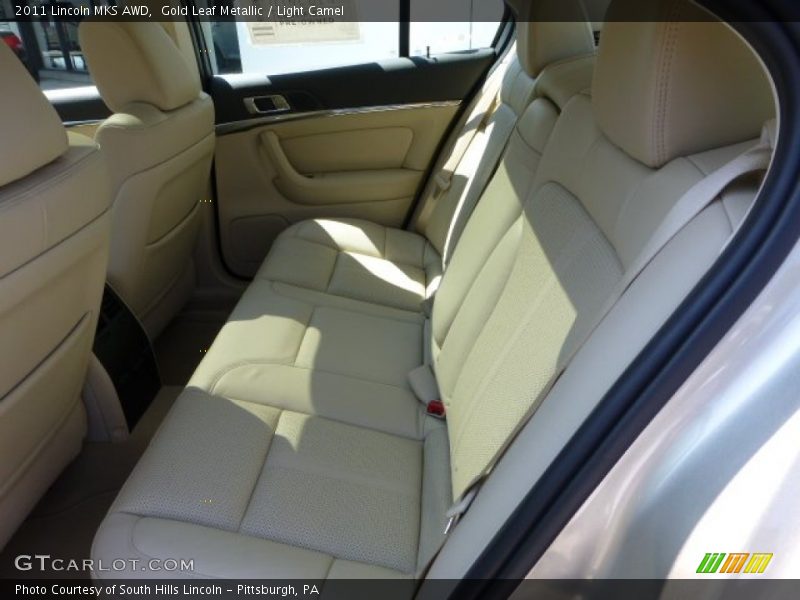 Gold Leaf Metallic / Light Camel 2011 Lincoln MKS AWD