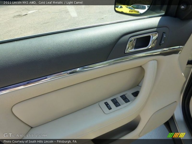 Gold Leaf Metallic / Light Camel 2011 Lincoln MKS AWD