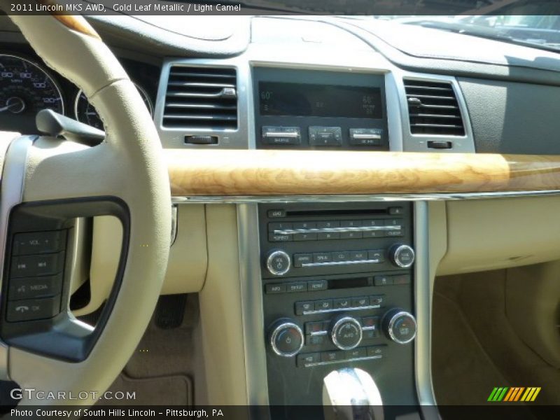 Gold Leaf Metallic / Light Camel 2011 Lincoln MKS AWD