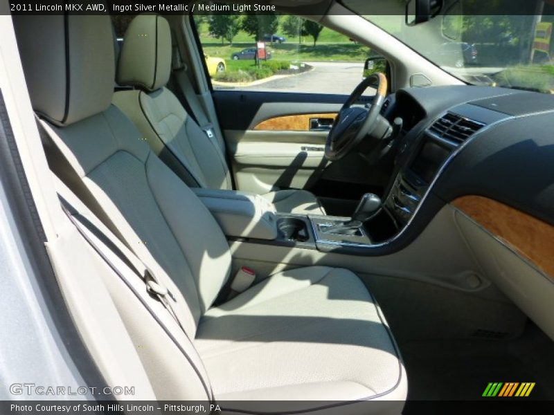 Ingot Silver Metallic / Medium Light Stone 2011 Lincoln MKX AWD