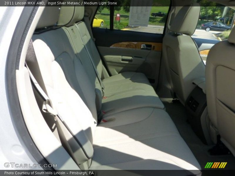 Ingot Silver Metallic / Medium Light Stone 2011 Lincoln MKX AWD