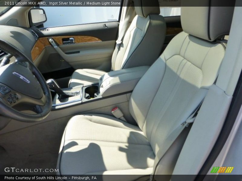 Ingot Silver Metallic / Medium Light Stone 2011 Lincoln MKX AWD