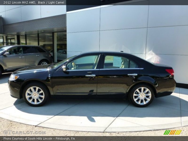 Black / Light Camel 2012 Lincoln MKZ AWD