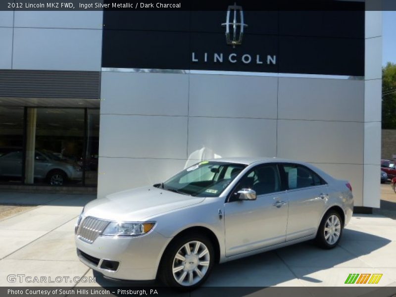 Ingot Silver Metallic / Dark Charcoal 2012 Lincoln MKZ FWD