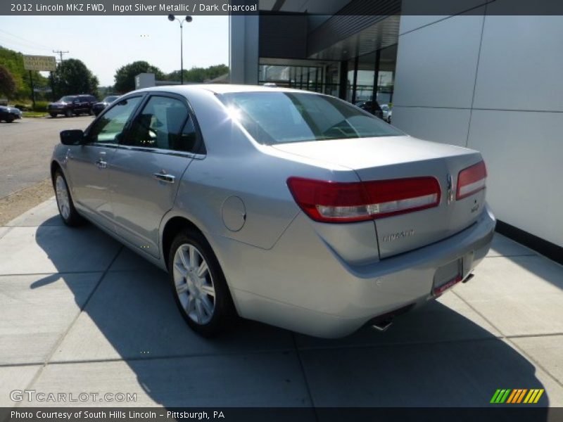 Ingot Silver Metallic / Dark Charcoal 2012 Lincoln MKZ FWD