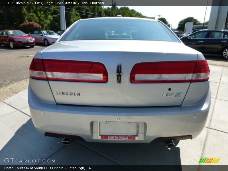 Ingot Silver Metallic / Dark Charcoal 2012 Lincoln MKZ FWD