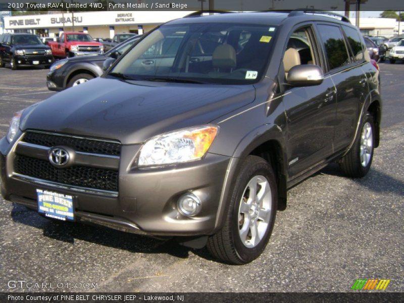 Pyrite Metallic / Sand Beige 2010 Toyota RAV4 Limited 4WD