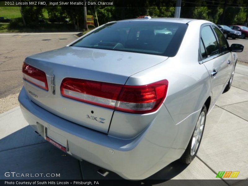Ingot Silver Metallic / Dark Charcoal 2012 Lincoln MKZ FWD