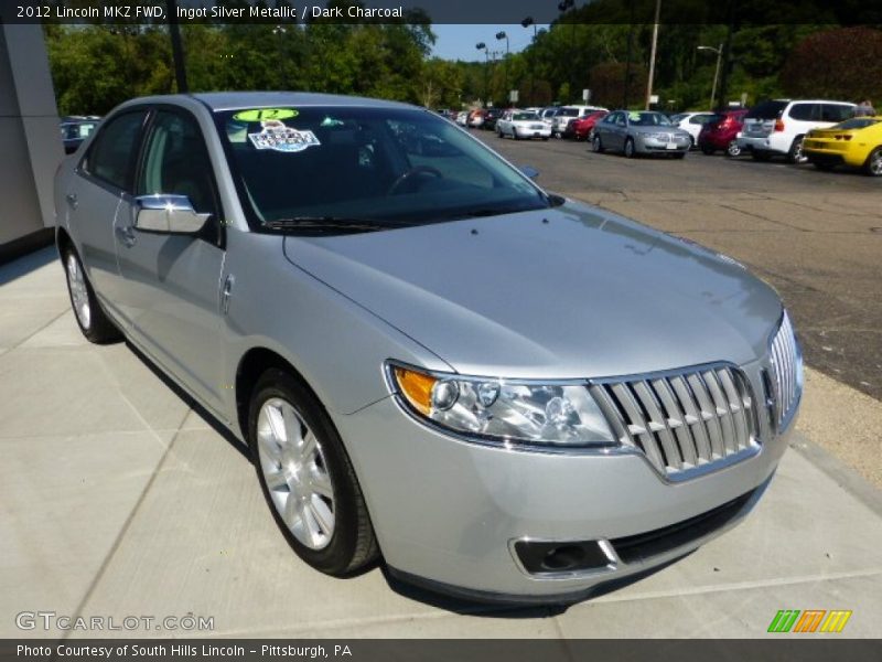 Ingot Silver Metallic / Dark Charcoal 2012 Lincoln MKZ FWD