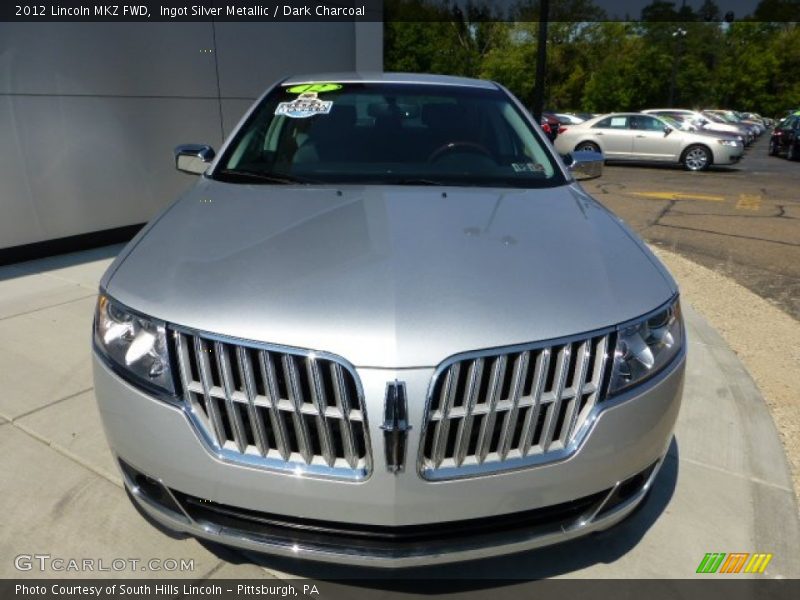 Ingot Silver Metallic / Dark Charcoal 2012 Lincoln MKZ FWD