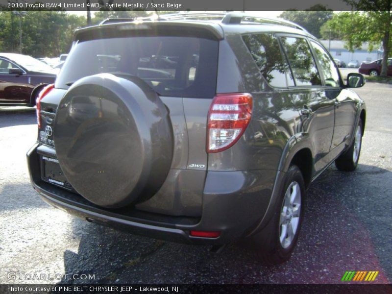 Pyrite Metallic / Sand Beige 2010 Toyota RAV4 Limited 4WD
