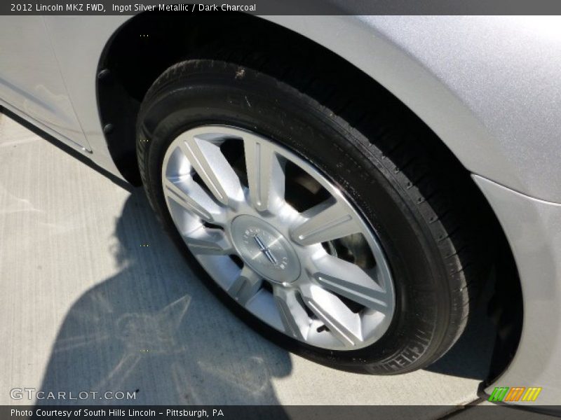 Ingot Silver Metallic / Dark Charcoal 2012 Lincoln MKZ FWD