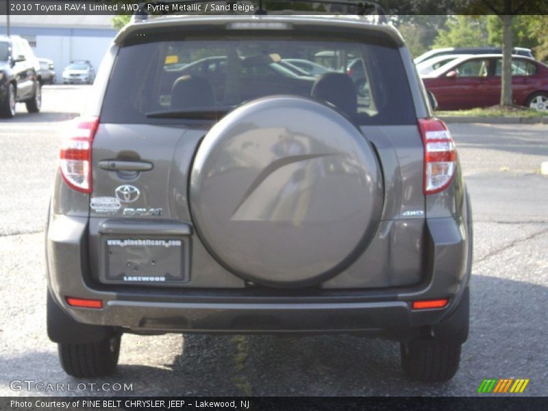 Pyrite Metallic / Sand Beige 2010 Toyota RAV4 Limited 4WD