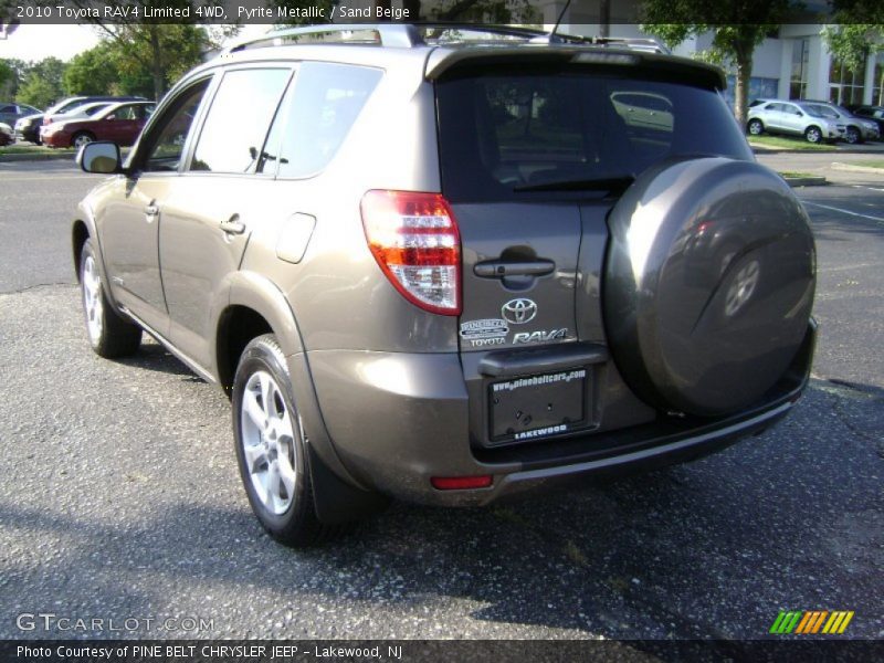 Pyrite Metallic / Sand Beige 2010 Toyota RAV4 Limited 4WD