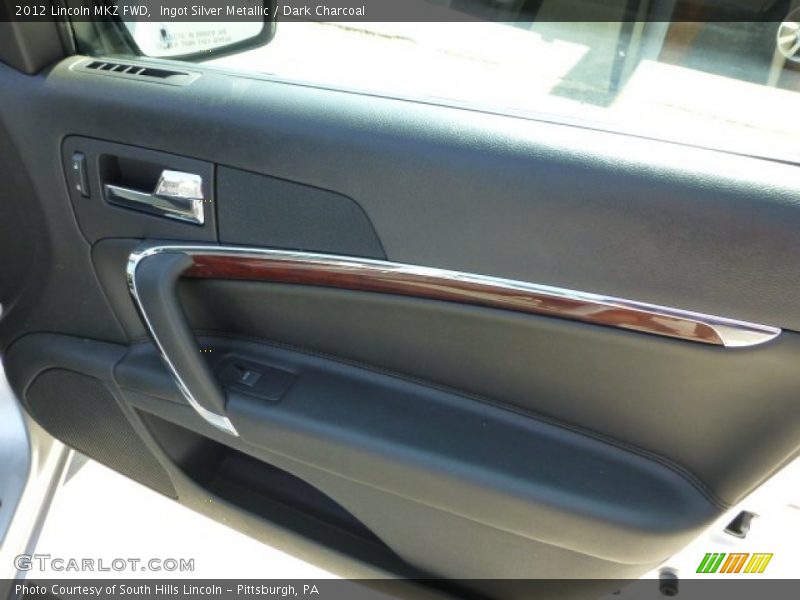 Ingot Silver Metallic / Dark Charcoal 2012 Lincoln MKZ FWD