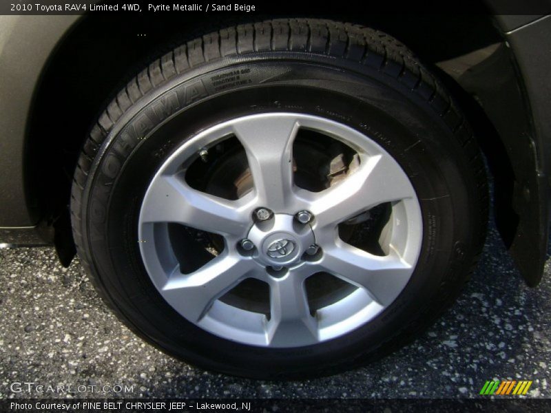 Pyrite Metallic / Sand Beige 2010 Toyota RAV4 Limited 4WD