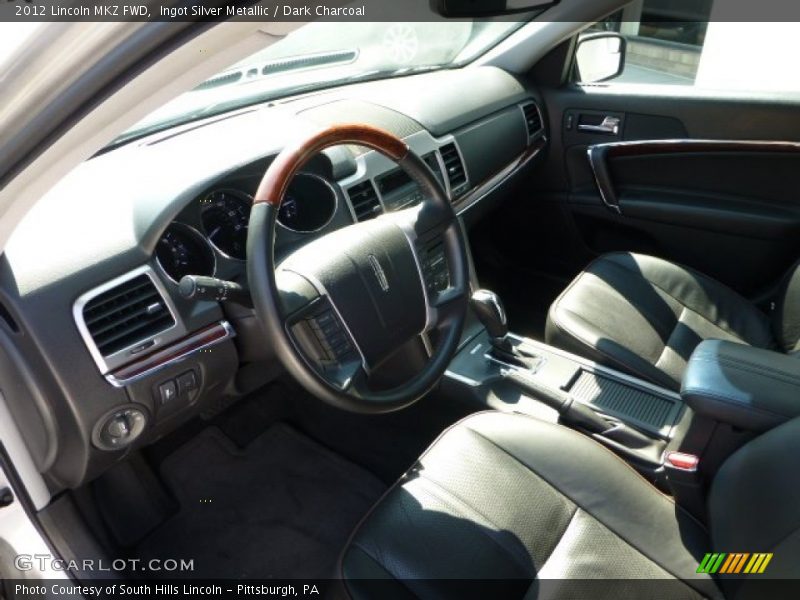 Ingot Silver Metallic / Dark Charcoal 2012 Lincoln MKZ FWD