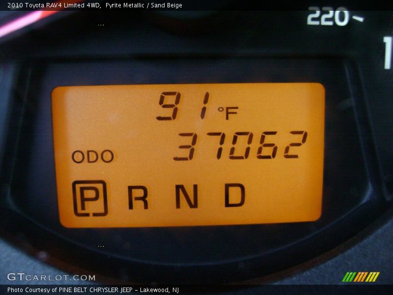 Pyrite Metallic / Sand Beige 2010 Toyota RAV4 Limited 4WD