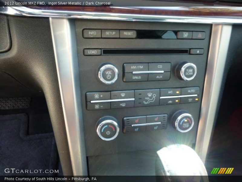 Ingot Silver Metallic / Dark Charcoal 2012 Lincoln MKZ FWD