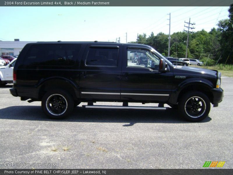Black / Medium Parchment 2004 Ford Excursion Limited 4x4