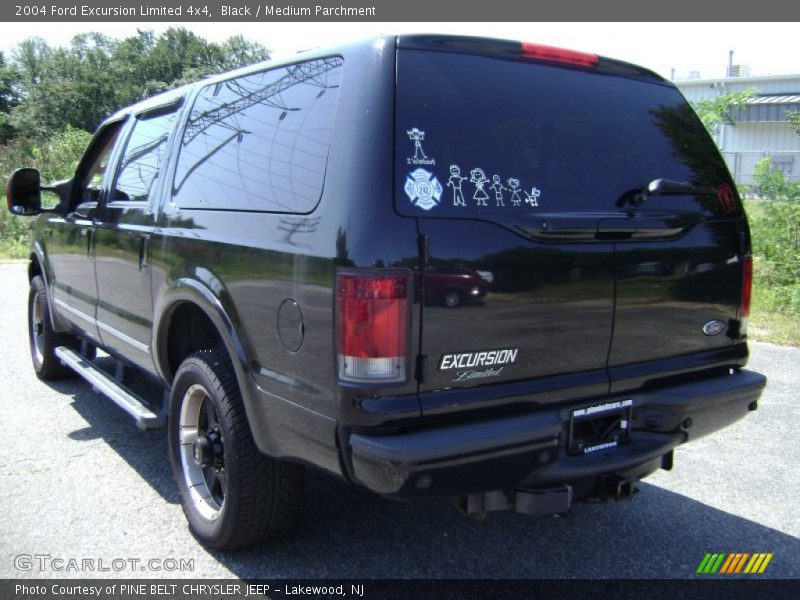 Black / Medium Parchment 2004 Ford Excursion Limited 4x4