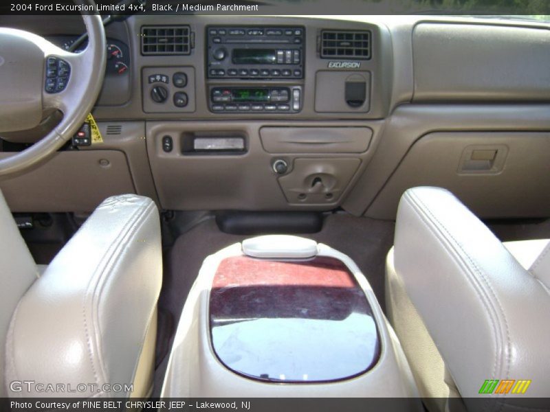 Black / Medium Parchment 2004 Ford Excursion Limited 4x4