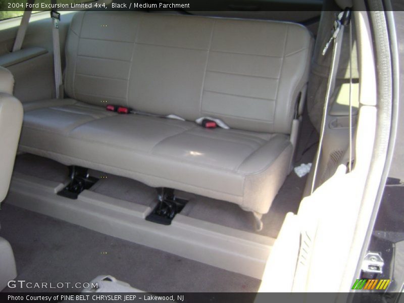 Rear Seat of 2004 Excursion Limited 4x4