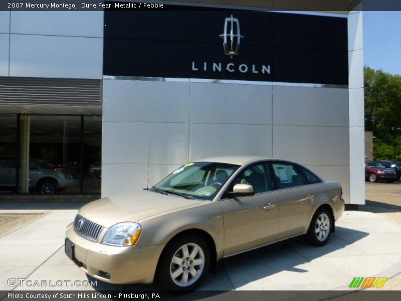 Dune Pearl Metallic / Pebble 2007 Mercury Montego