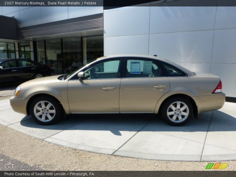 Dune Pearl Metallic / Pebble 2007 Mercury Montego
