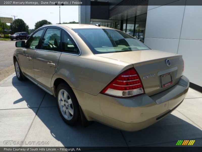 Dune Pearl Metallic / Pebble 2007 Mercury Montego