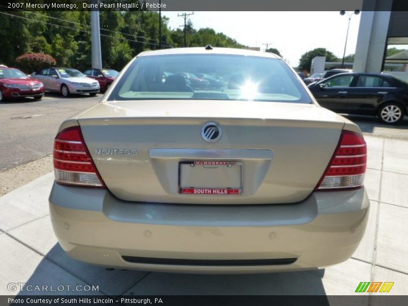 Dune Pearl Metallic / Pebble 2007 Mercury Montego