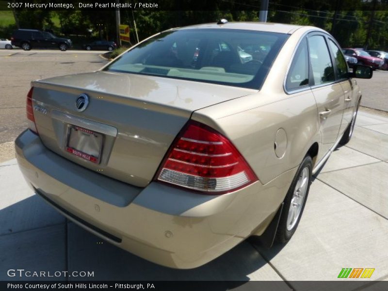 Dune Pearl Metallic / Pebble 2007 Mercury Montego