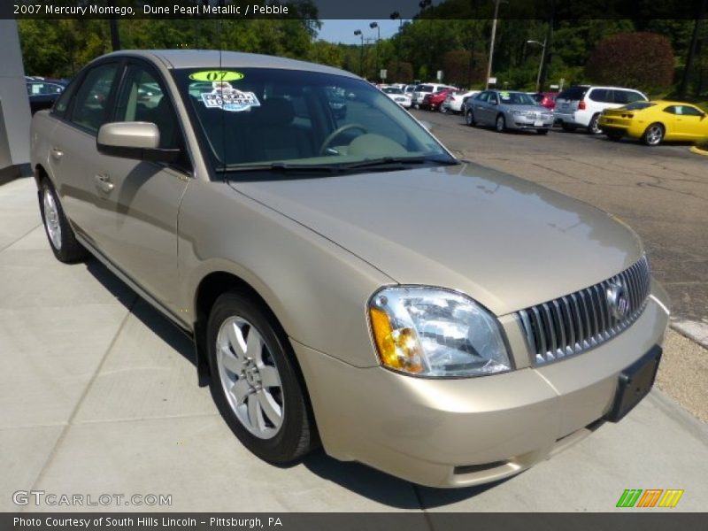 Dune Pearl Metallic / Pebble 2007 Mercury Montego