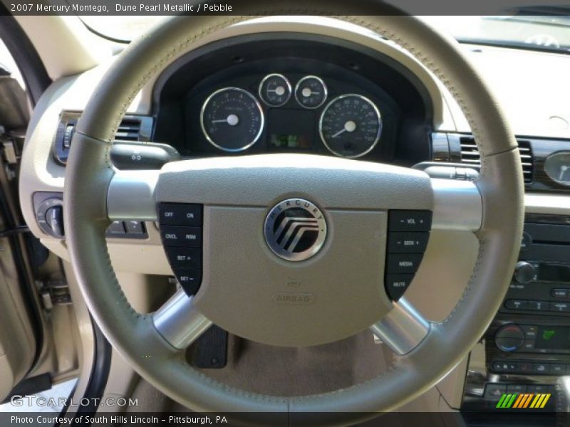 Dune Pearl Metallic / Pebble 2007 Mercury Montego